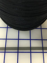 Horsehair:  1/4-inch Wide Heavy Black